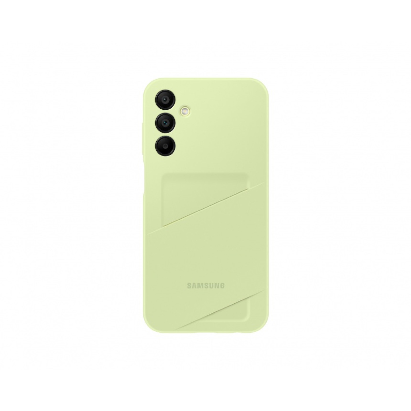 Оригинален гръб Samsung Card Slot Cover за Galaxy A15 4G/5G - Lime, EF-OA156TME