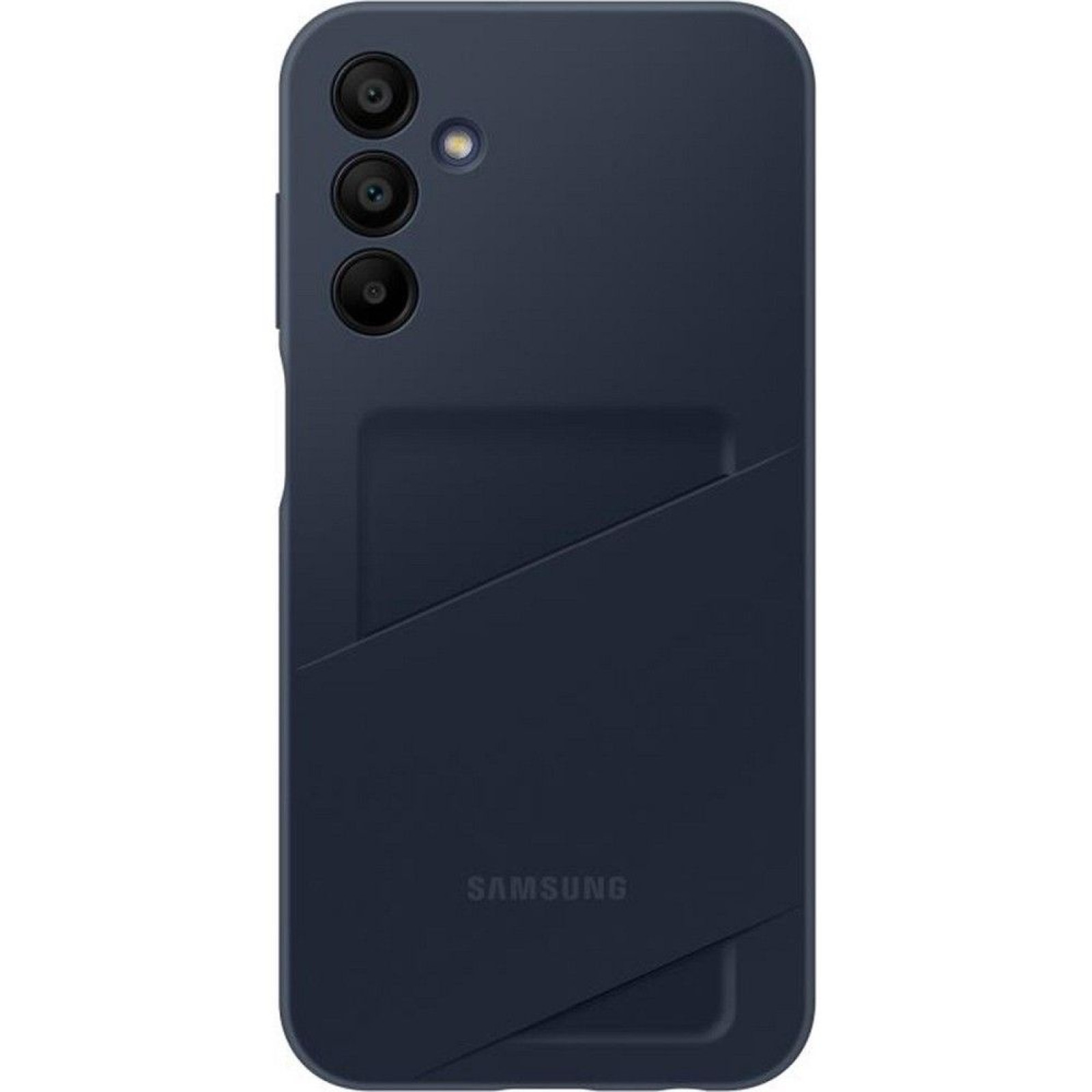 Оригинален гръб Samsung Card Slot Cover за Galaxy A15 4G/5G - Черно/Син, EF-OA156TBE