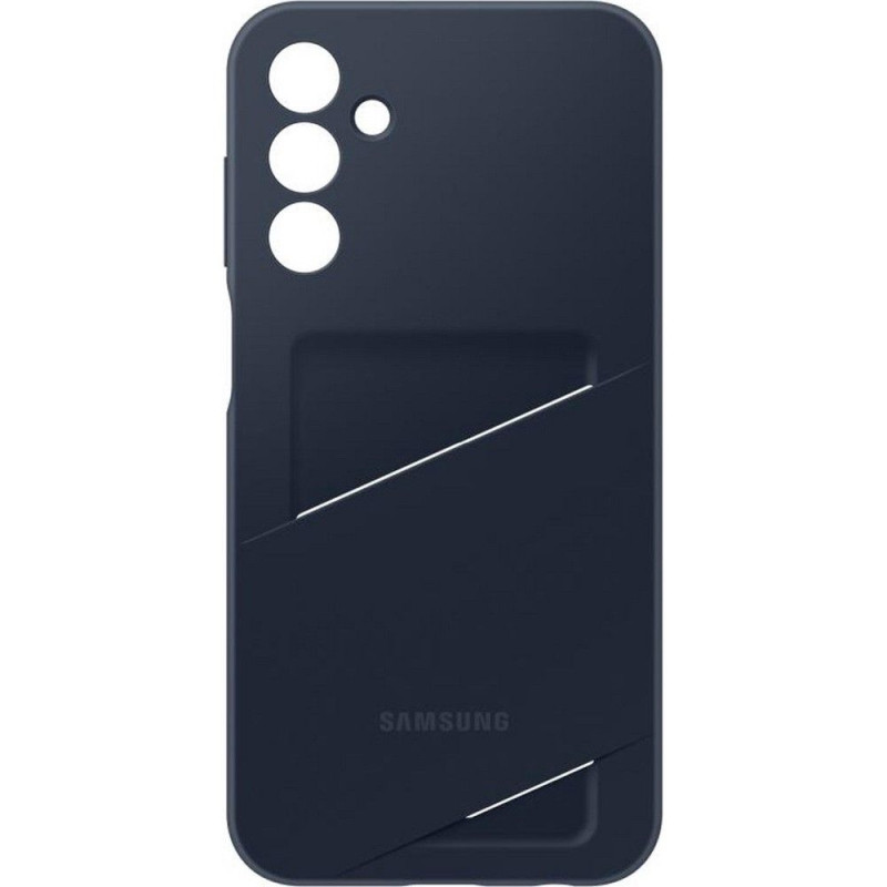 Оригинален гръб Samsung Card Slot Cover за Galaxy A15 4G/5G - Черно/Син, EF-OA156TBE