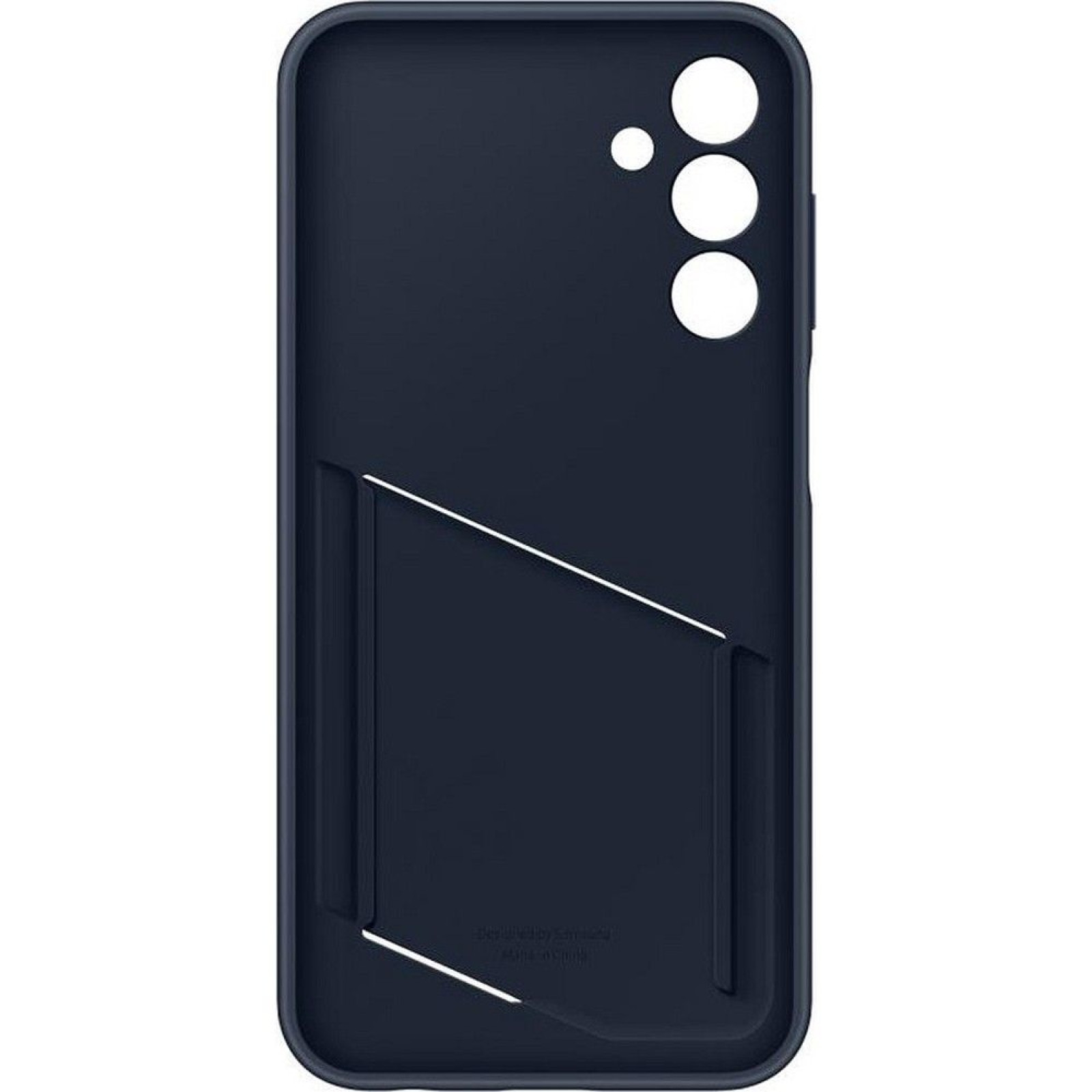 Оригинален гръб Samsung Card Slot Cover за Galaxy A15 4G/5G - Черно/Син, EF-OA156TBE