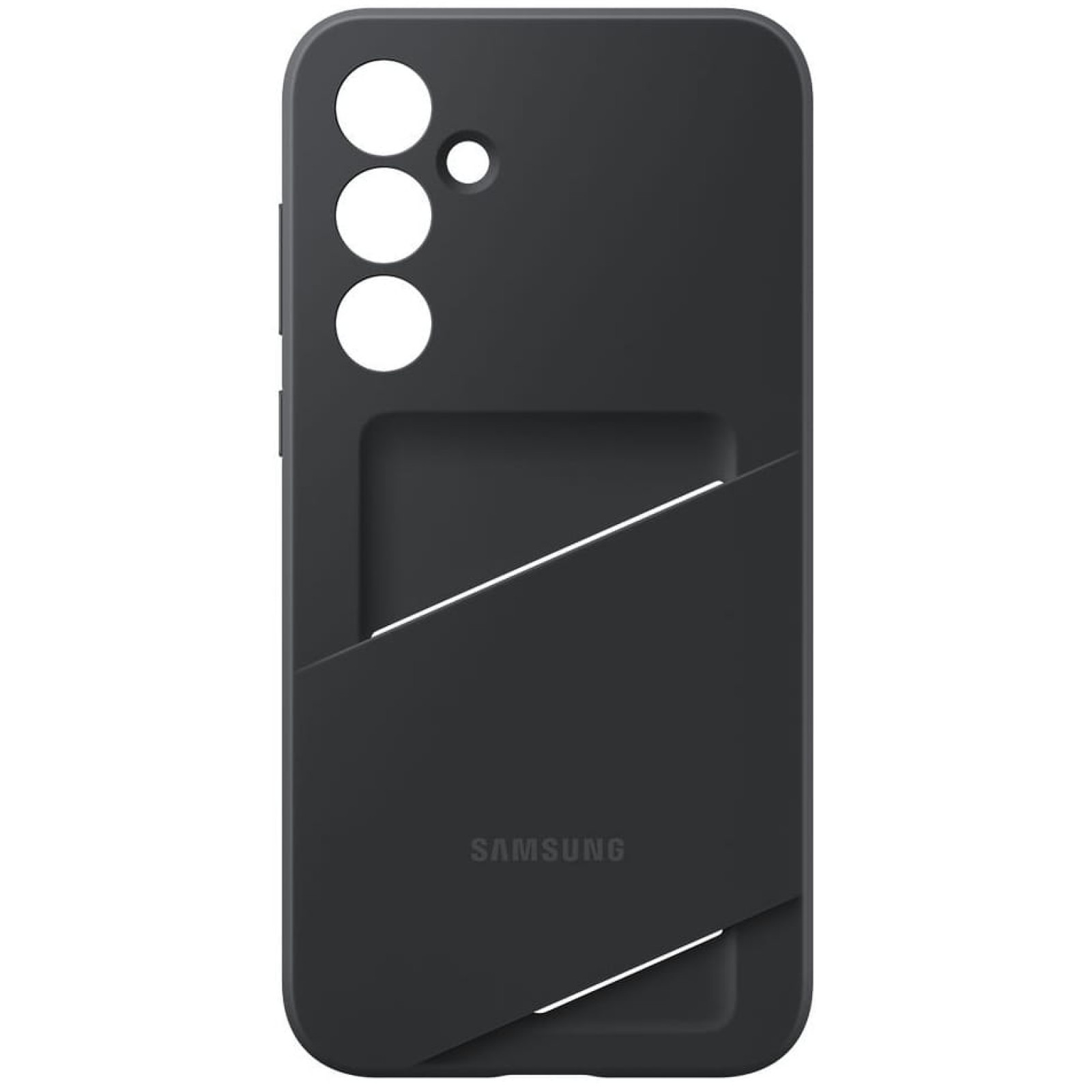 Оригинален гръб Samsung за Galaxy A35 5G, Card Slot Cover, Черен, EF-OA356TBE