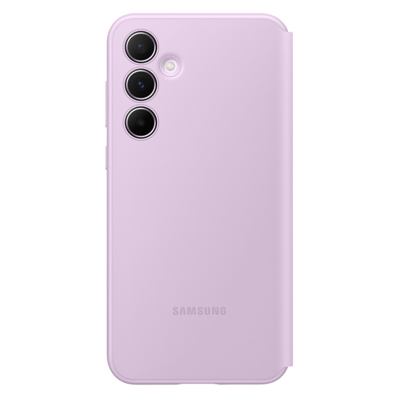 Оригинален калъф  Samsung за Galaxy A55 5G, Smart View Case, Лилав, EF-ZA556CVE