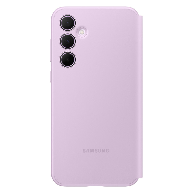 Оригинален калъф Samsung за Galaxy A35 5G, Smart View Case, Лилав, EF-ZA356CVE