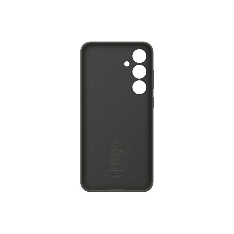 Оригинален гръб Samsung Silicone Cover за Galaxy S24 FE - Черен, EF-PS721CBE