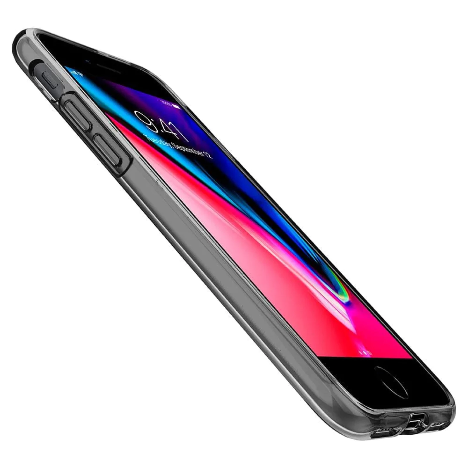 Гръб Spigen Liquid Crystal за iPhone 7/8/SE 2020/2022 - Прозрачен