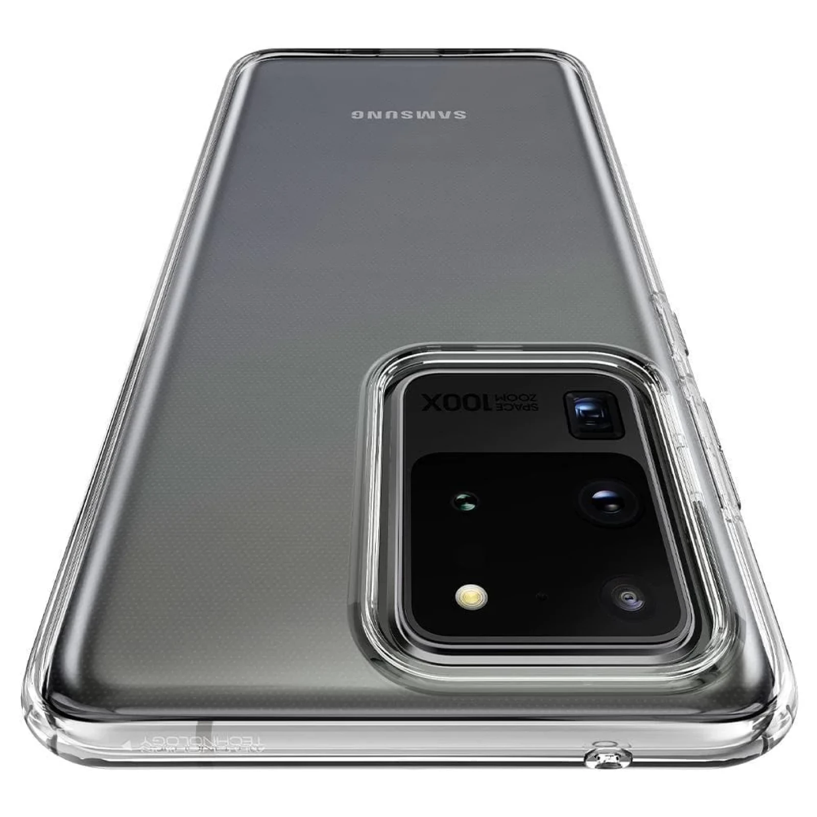 Гръб Spigen Liquid Crystal за  Galaxy S20 Ultra - Прозрачен