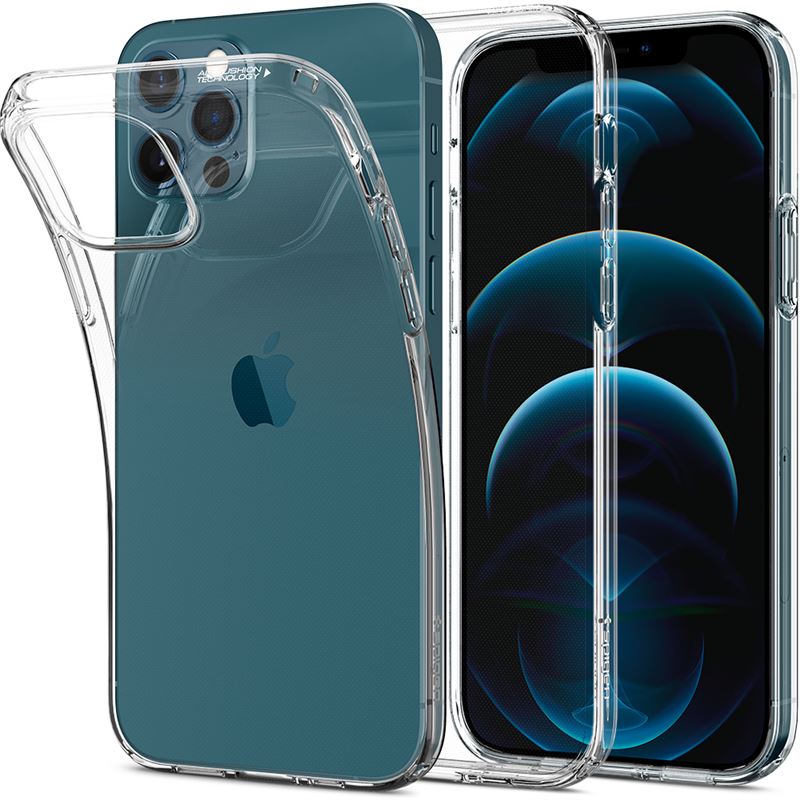 Гръб Spigen Liquid Crystal за Iphone 12/12 Pro, Пр...