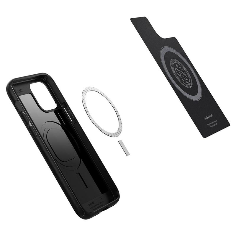 Гръб Spigen Mag Armor за iPhone 12/12 Pro  - Черен