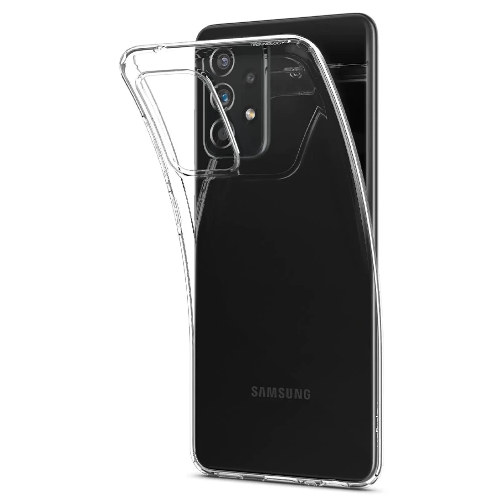 Гръб Spigen Liquid Crystal за Samsung Galaxy A52/A52s - Прозрачен