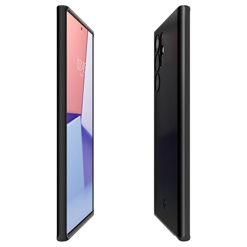 Гръб Spigen Thin Fit за  Samsung S22 Ultra - Черен