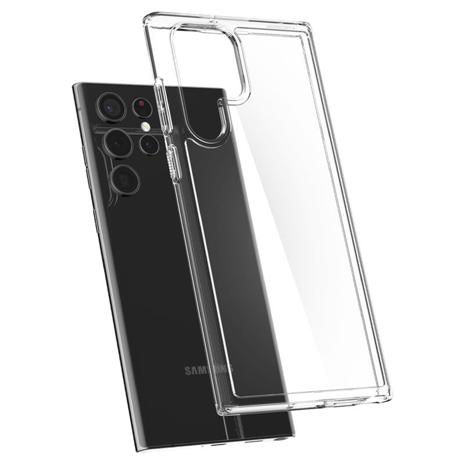 Гръб Spigen за Samsung Galaxy S22 Ultra, Ultra Hybrid, Прозрачен
