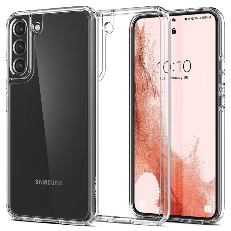 Гръб Spigen за Samsung Galaxy S22, Ultra Hybrid, Прозрачен
