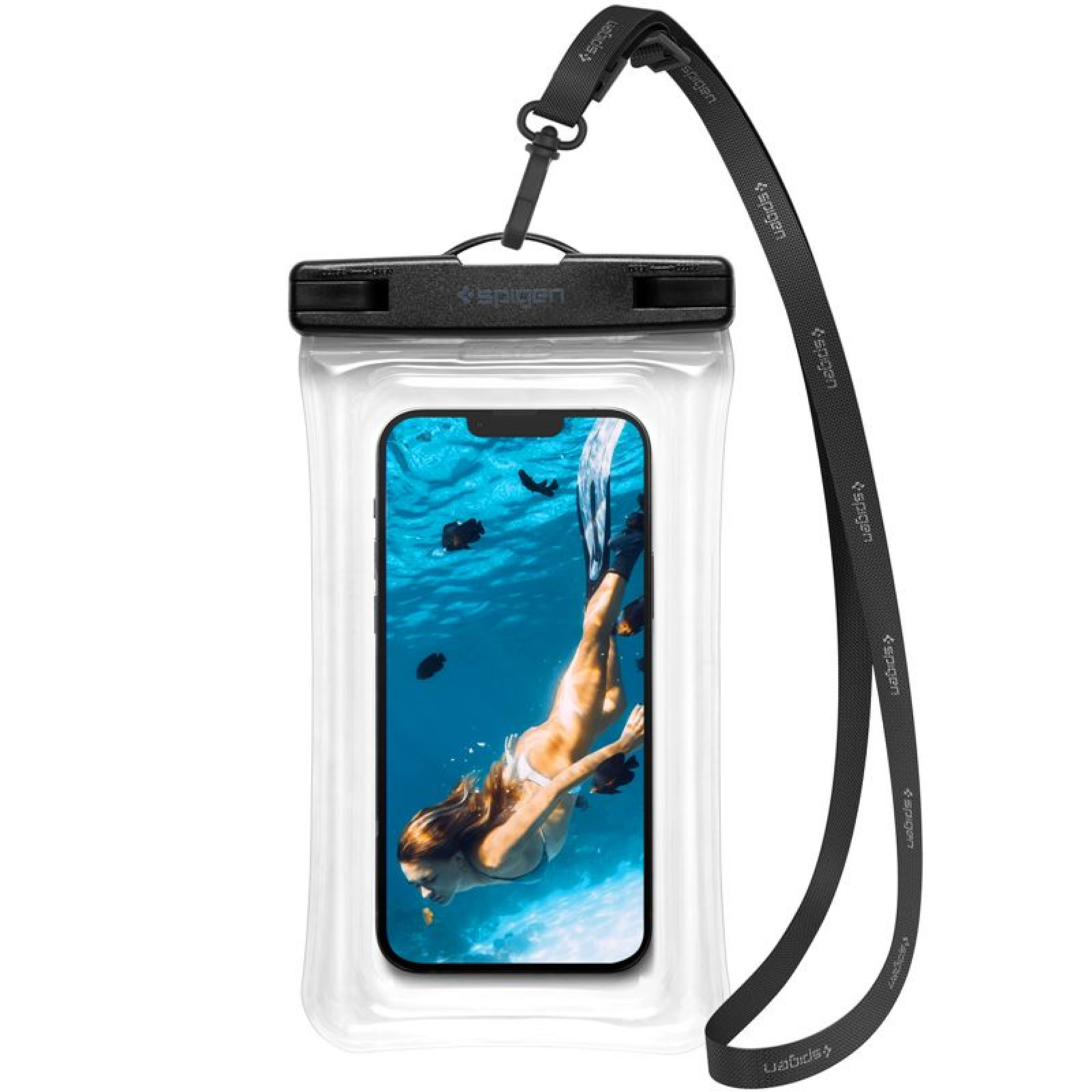 Водоустойчив калъф Spigen Aqua Shield WaterProof Floating Case A610 - Прозрачен