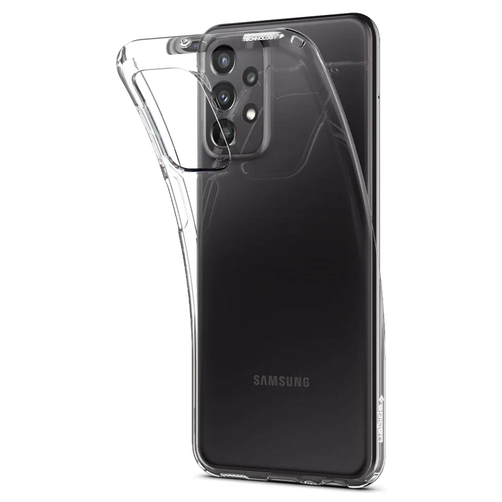 Гръб Spigen Liquid Crystal за Samsung Galaxy A23 4G/5G - Прозрачен