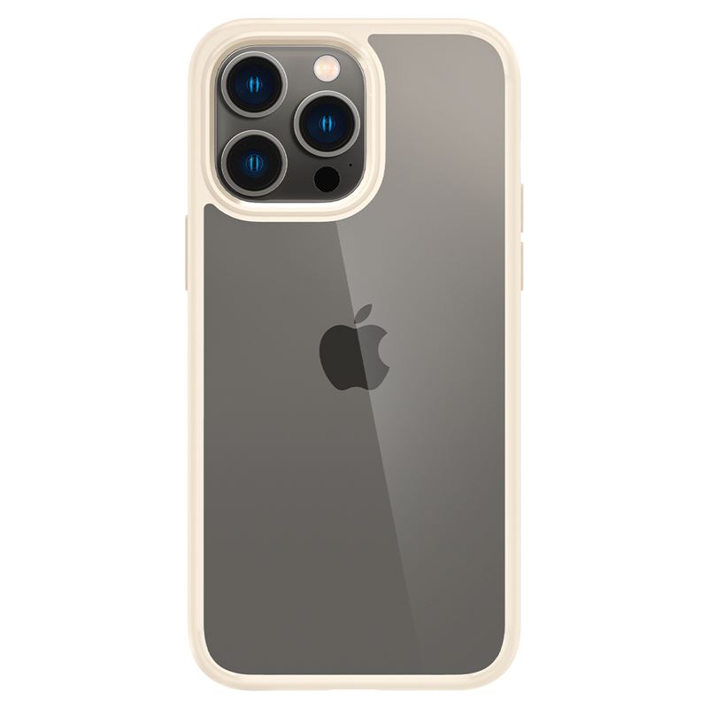 Гръб Spigen за iPhone 14 Pro Max , Crystal Hybrid, Sand beige