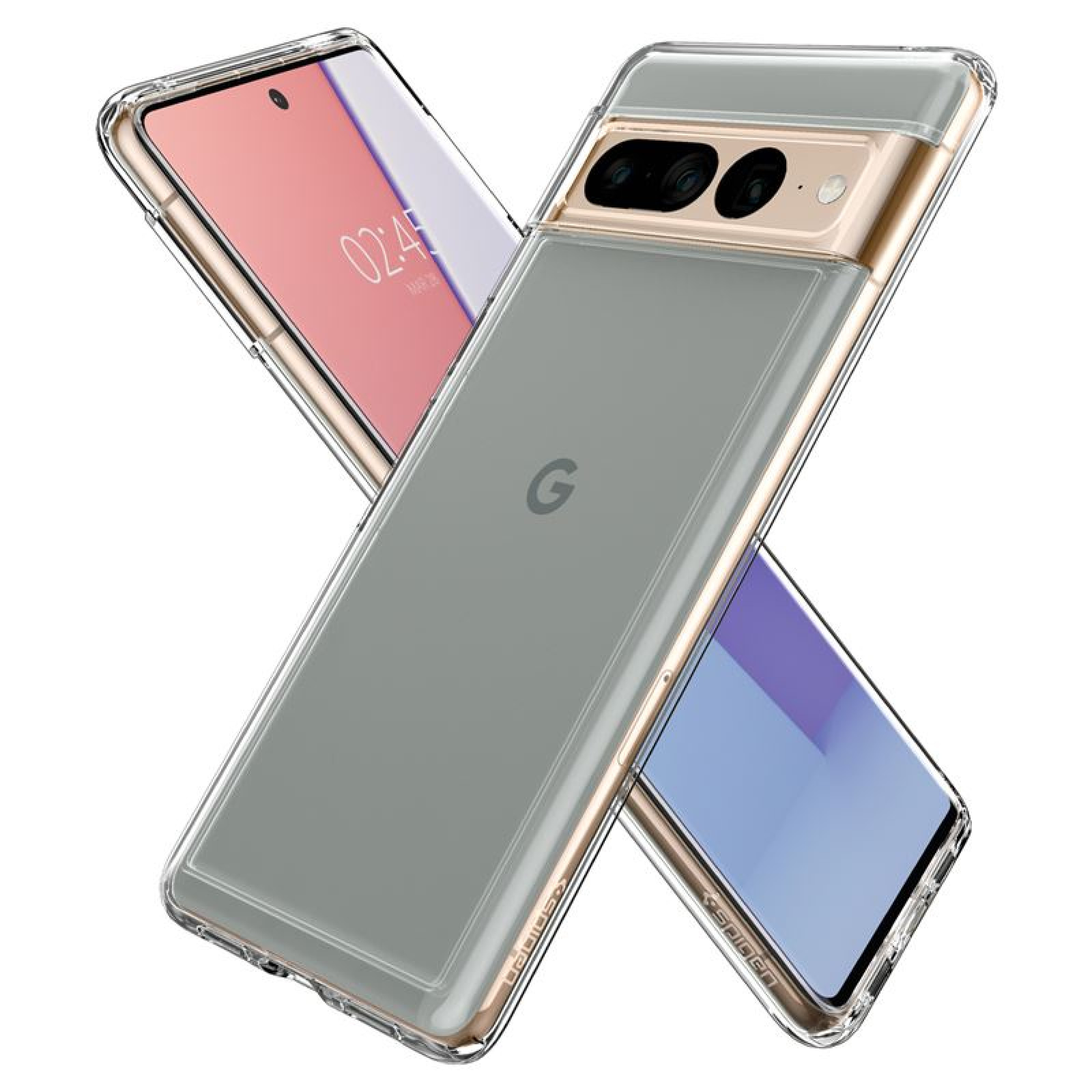 Гръб Spigen Ultra Hybrid за Google Pixel 7 Pro - Прозрачен