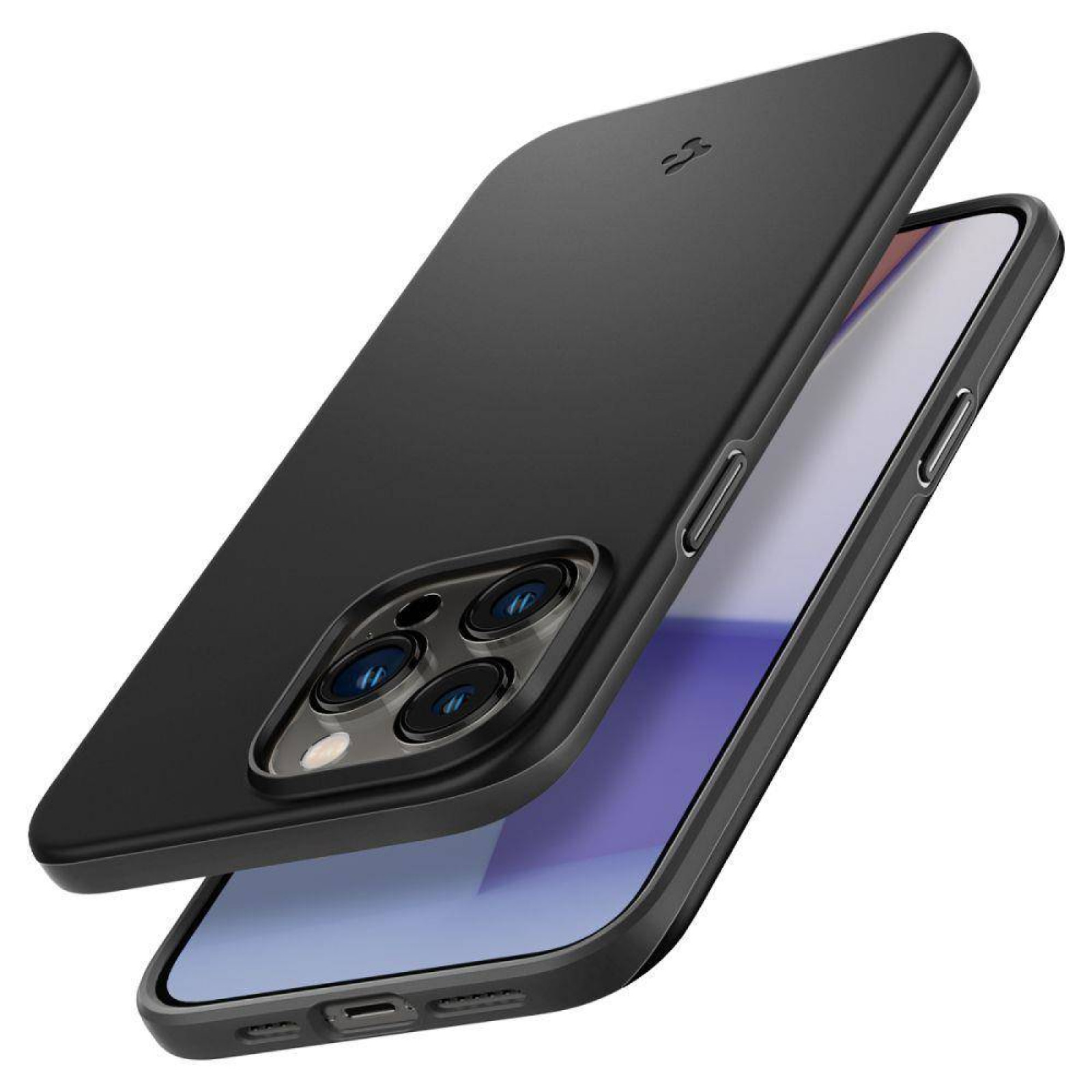 Гръб Spigen Thin Fit за iPhone 14 Pro Max - Черен