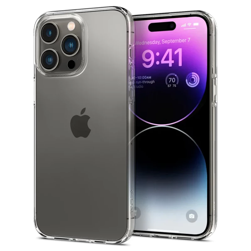 Гръб Spigen Liquid Crystal за iPhone 14 Pro Max  - Прозрачен