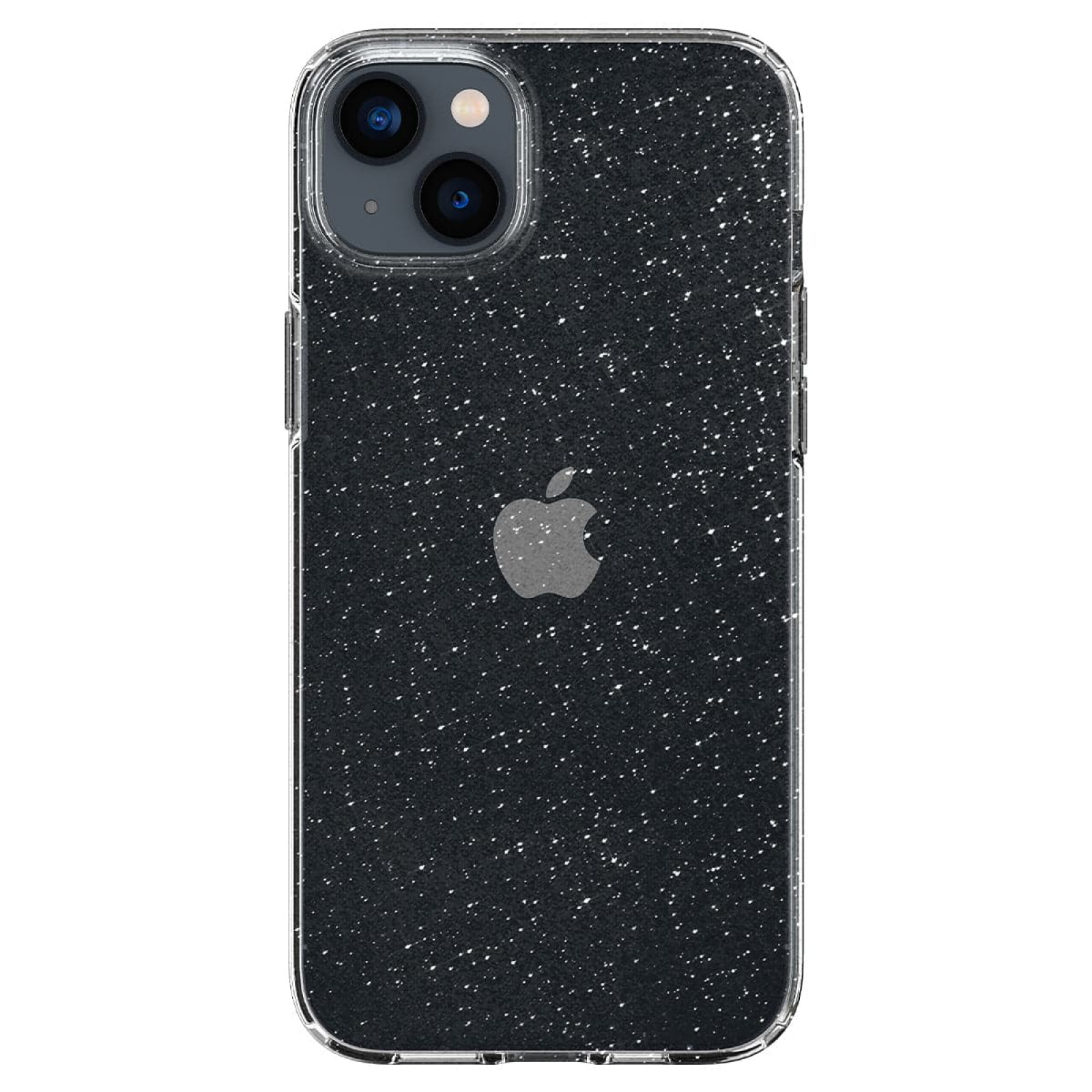 Гръб Spigen Liquid Crystal Glitter за iPhone 14 Plus - Прозрачен с блясък