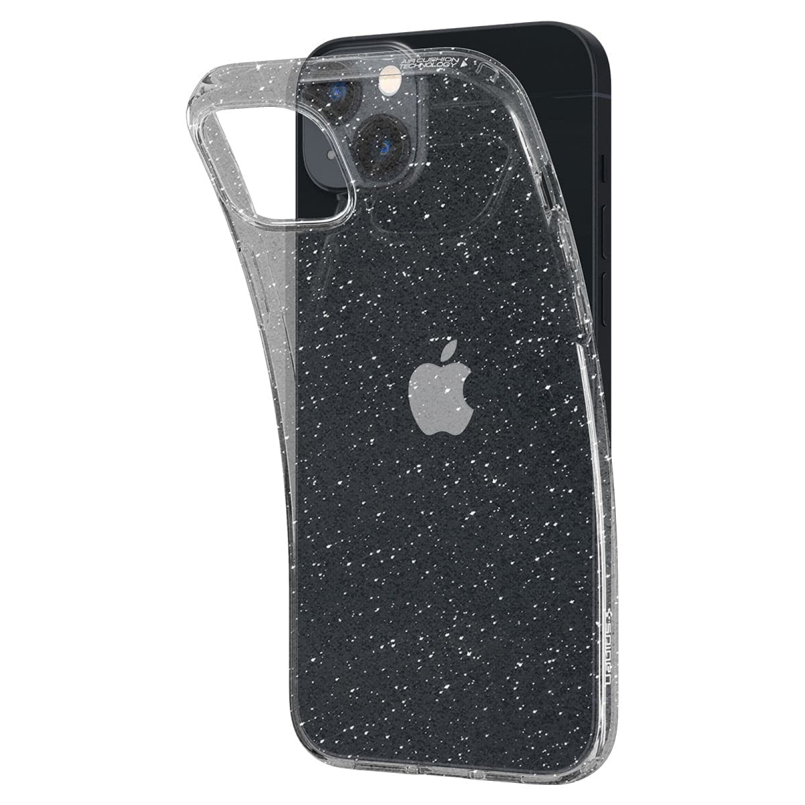 Гръб Spigen Liquid Crystal Glitter за iPhone 14 Plus - Прозрачен с блясък