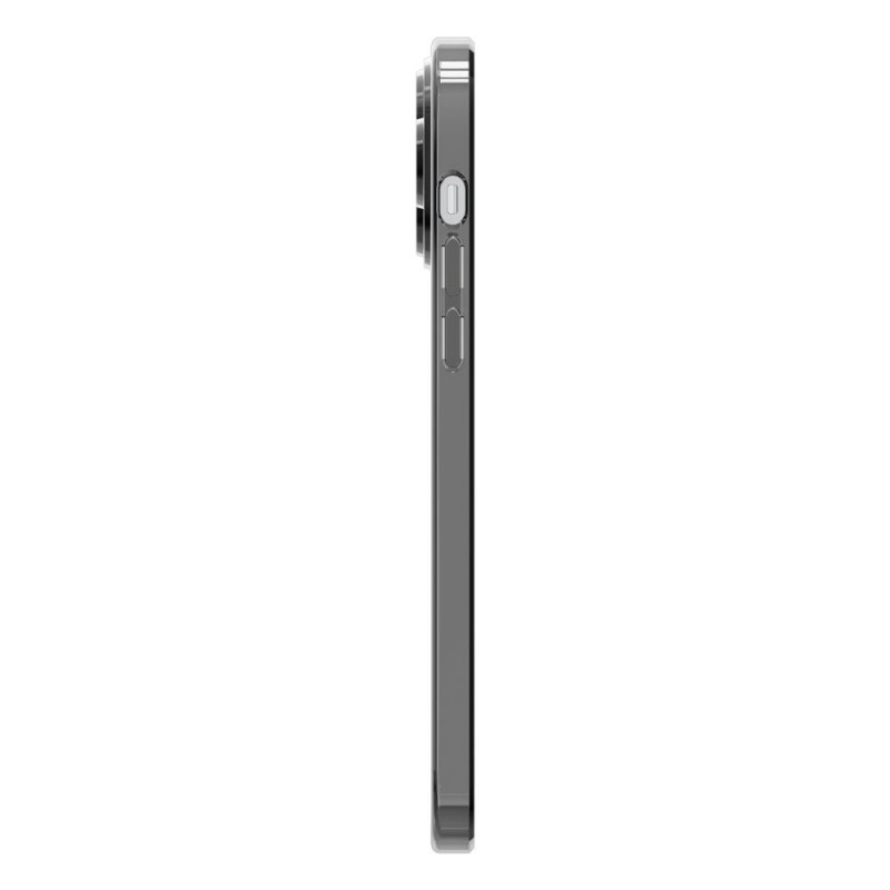 Гръб Spigen Optik Crystal за  iPhone 14 Pro Max - Порзрачен със сребриста рамка