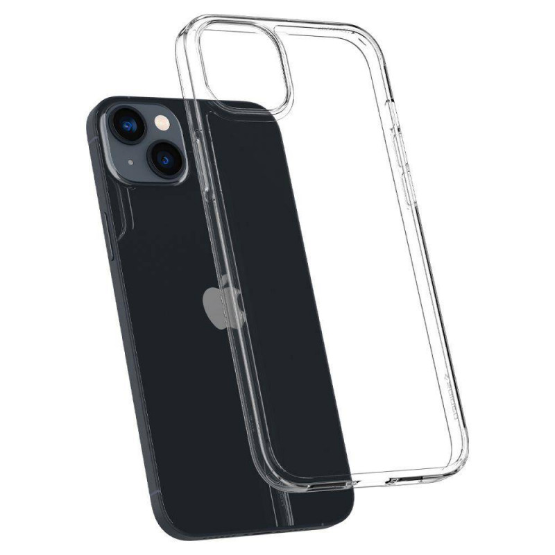 Гръб Spigen Air Skin Hybrid за iPhone 14/13 - Прозрачен