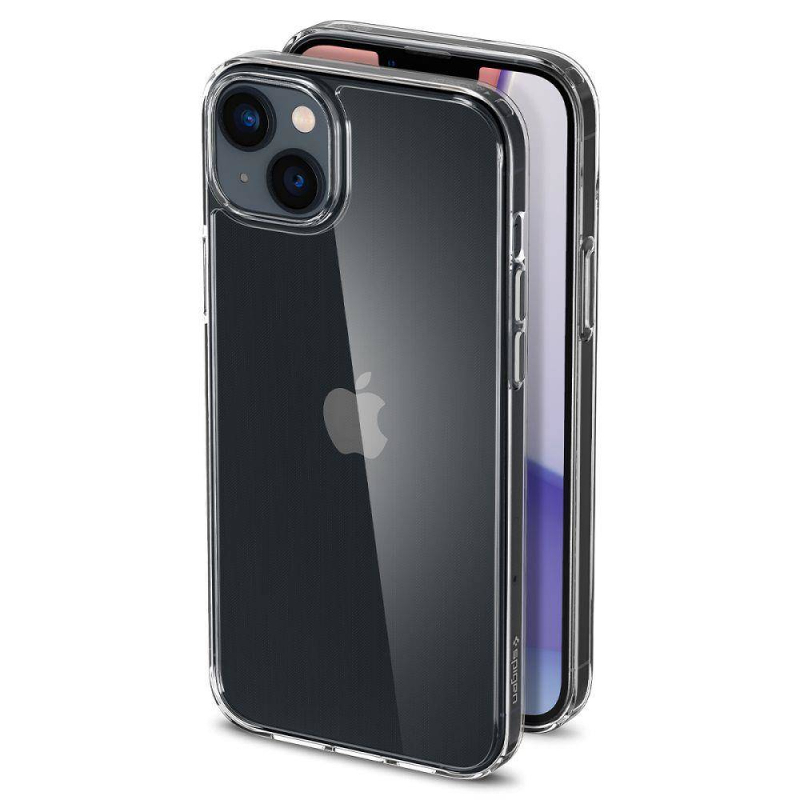 Гръб Spigen Air Skin Hybrid за iPhone 14/13 - Прозрачен