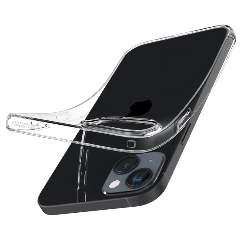 Гръб Spigen Liquid Crystal за iPhone 14/13 - Прозрачен
