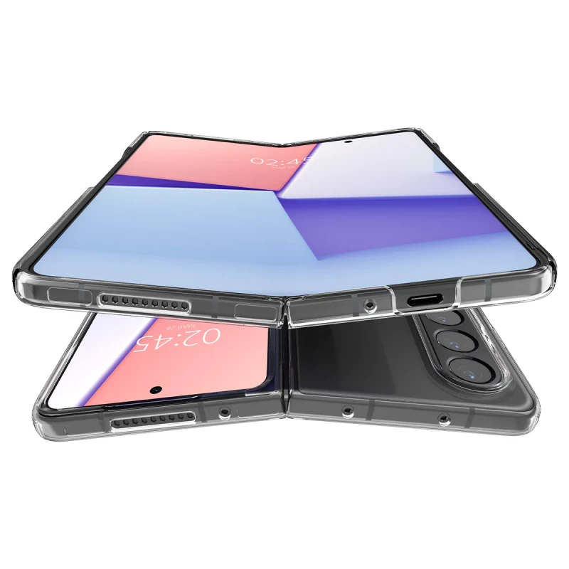 Гръб Spigen AirSkin CC за Samsung Galaxy Z Fold 4 - Прозрачен