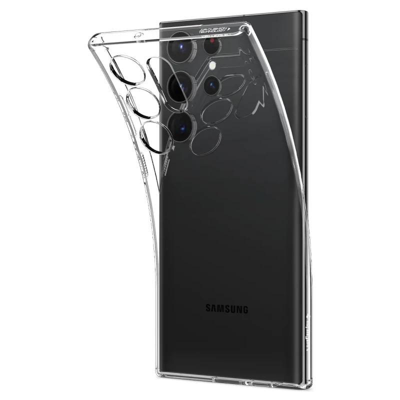 Гръб Spigen Liquid Crystal за Samsung Galaxy S23 Ultra - Прозрачен