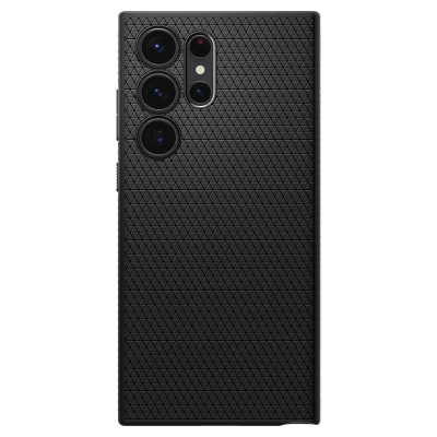 Калъф Spigen Liquid Air за Samsung Galaxy S23 Ultra - Черен