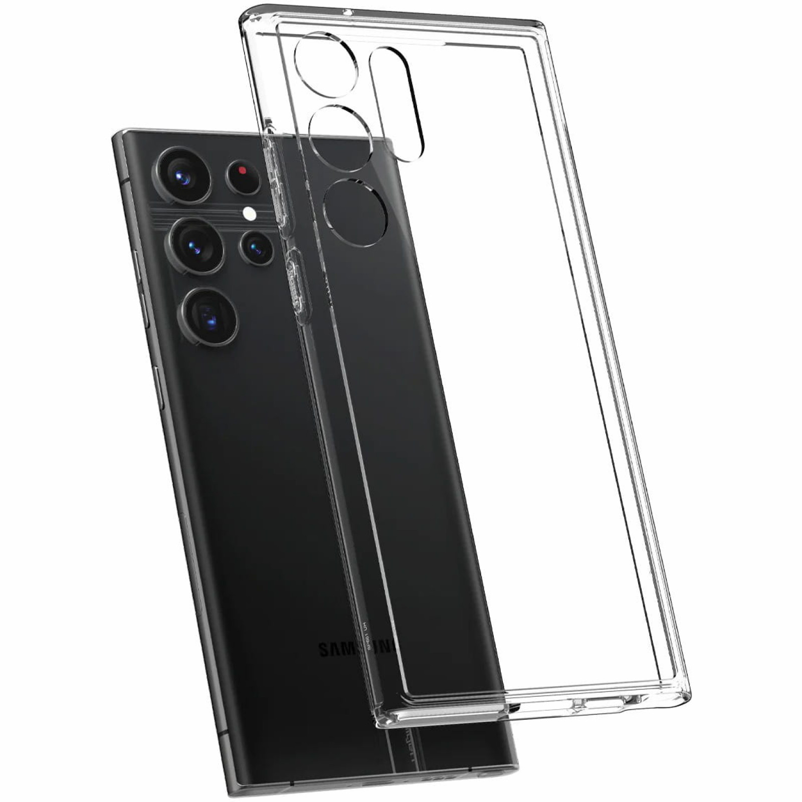 Гръб Spigen Ultra Hybrid за Samsung Galaxy S23 Ultra - Прозрачен
