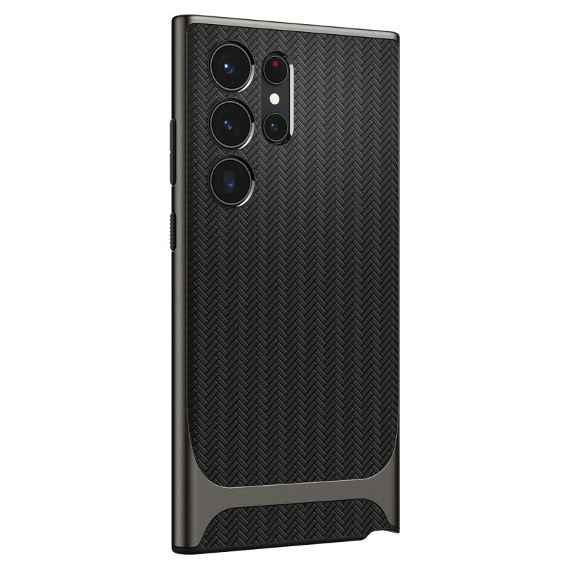 Гръб Spigen Neo Hybrid за Samsung Galaxy S23 Ultra - Сив
