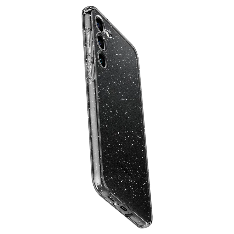 Гръб Spigen Liquid Crystal Glitter за Samsung Galaxy S23 - Прозрачен с бясък