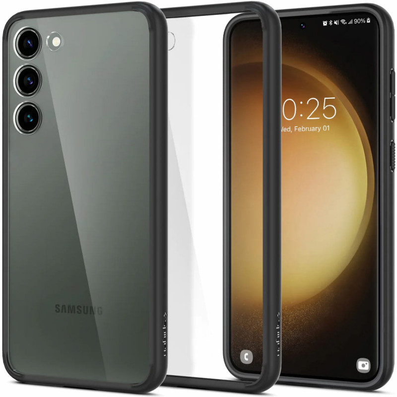 Гръб Spigen Ultra Hybrid за Samsung Galaxy S23  - Черен