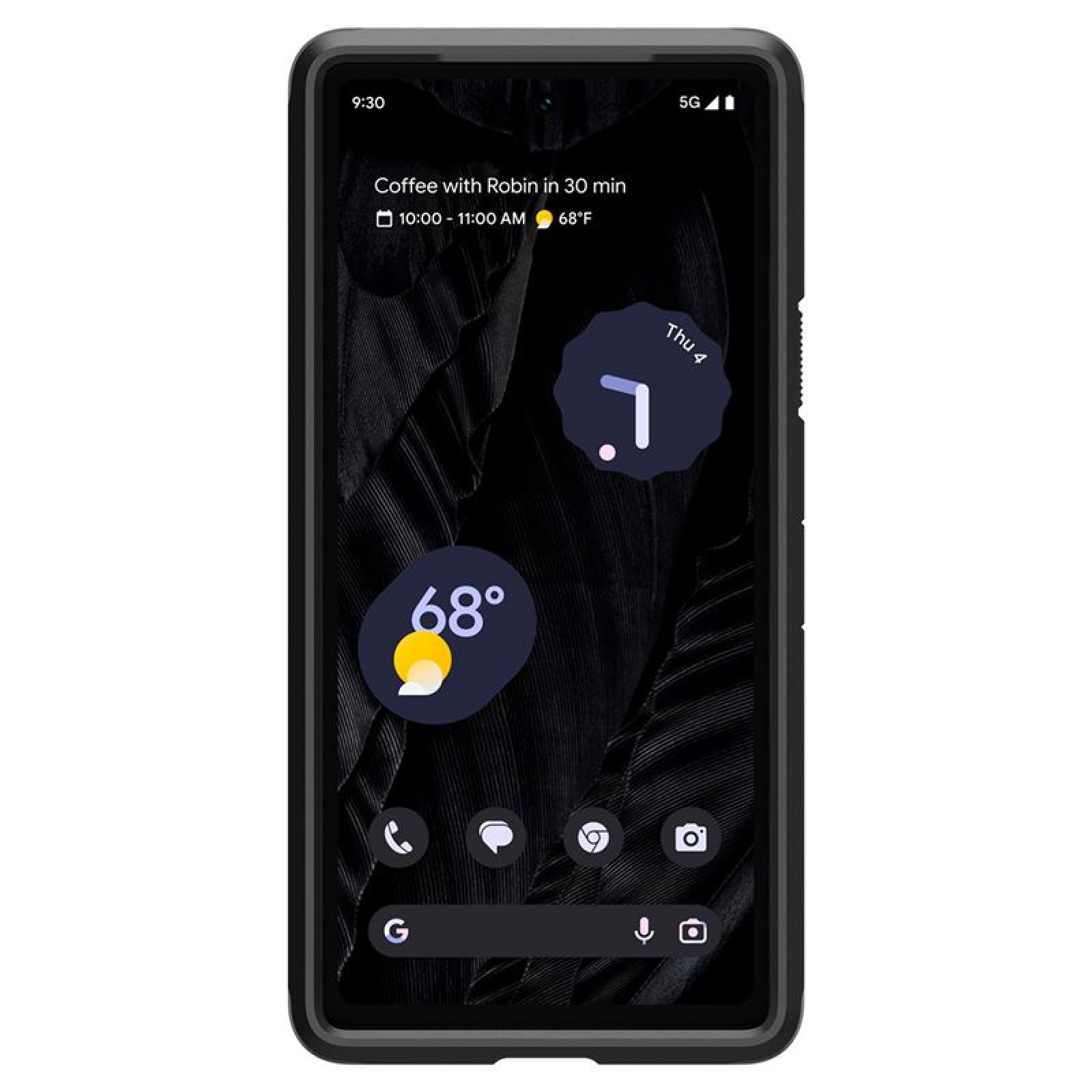 Гръб Spigen Tough Armor за Google Pixel 7a - Черен