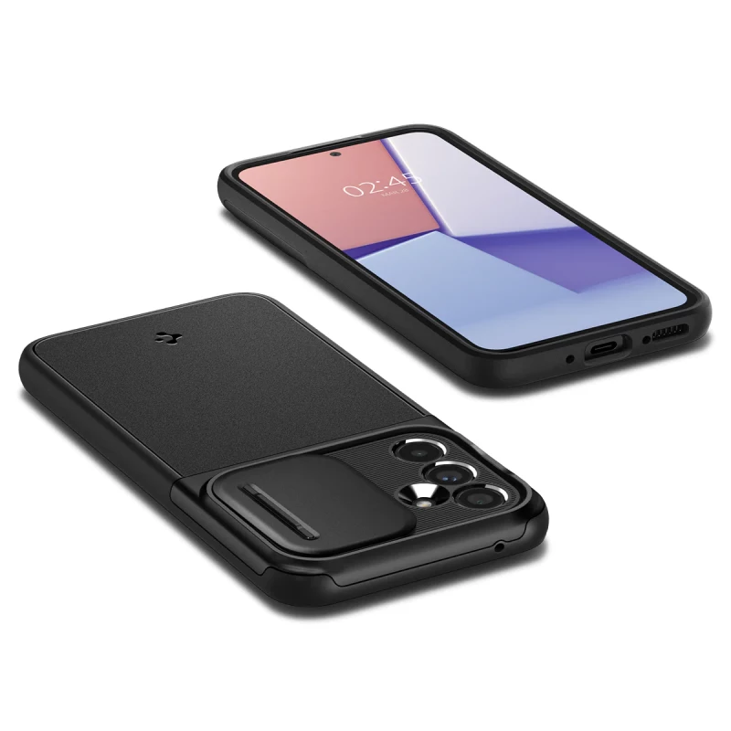 Гръб Spigen Optik Armor, black - Samsung Galaxy A54 5G