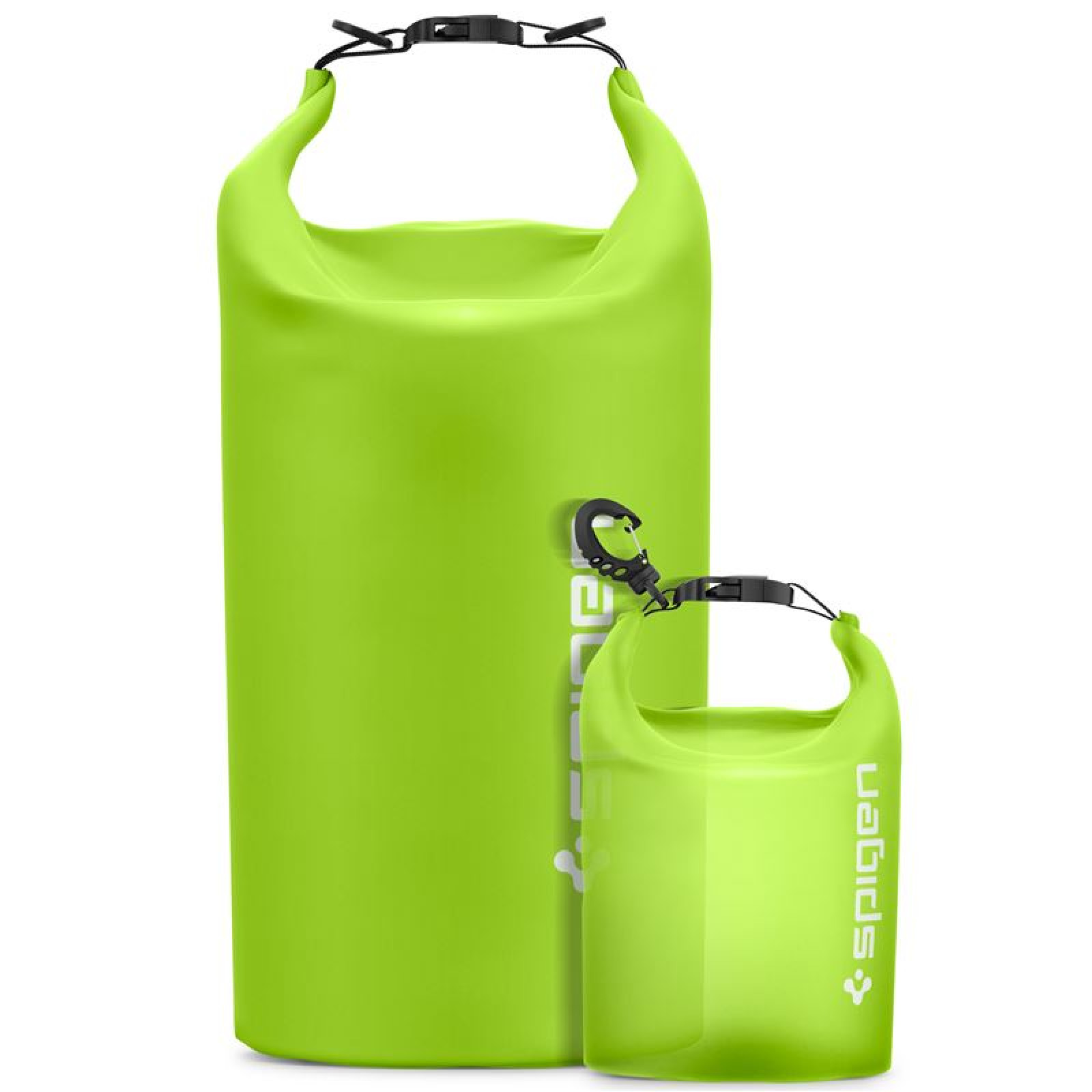 Водоустойчва раница с  калъф Spigen Aqua Shield WaterProof Dry Bag 20L + 2L, Зелен