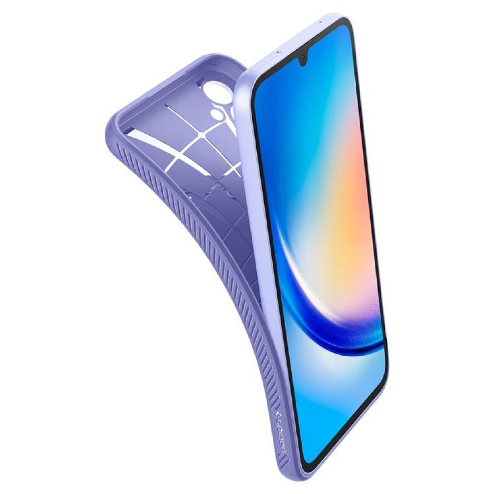Гръб Spigen Liquid Air за Samsung Galaxy A34 5G - Лилав