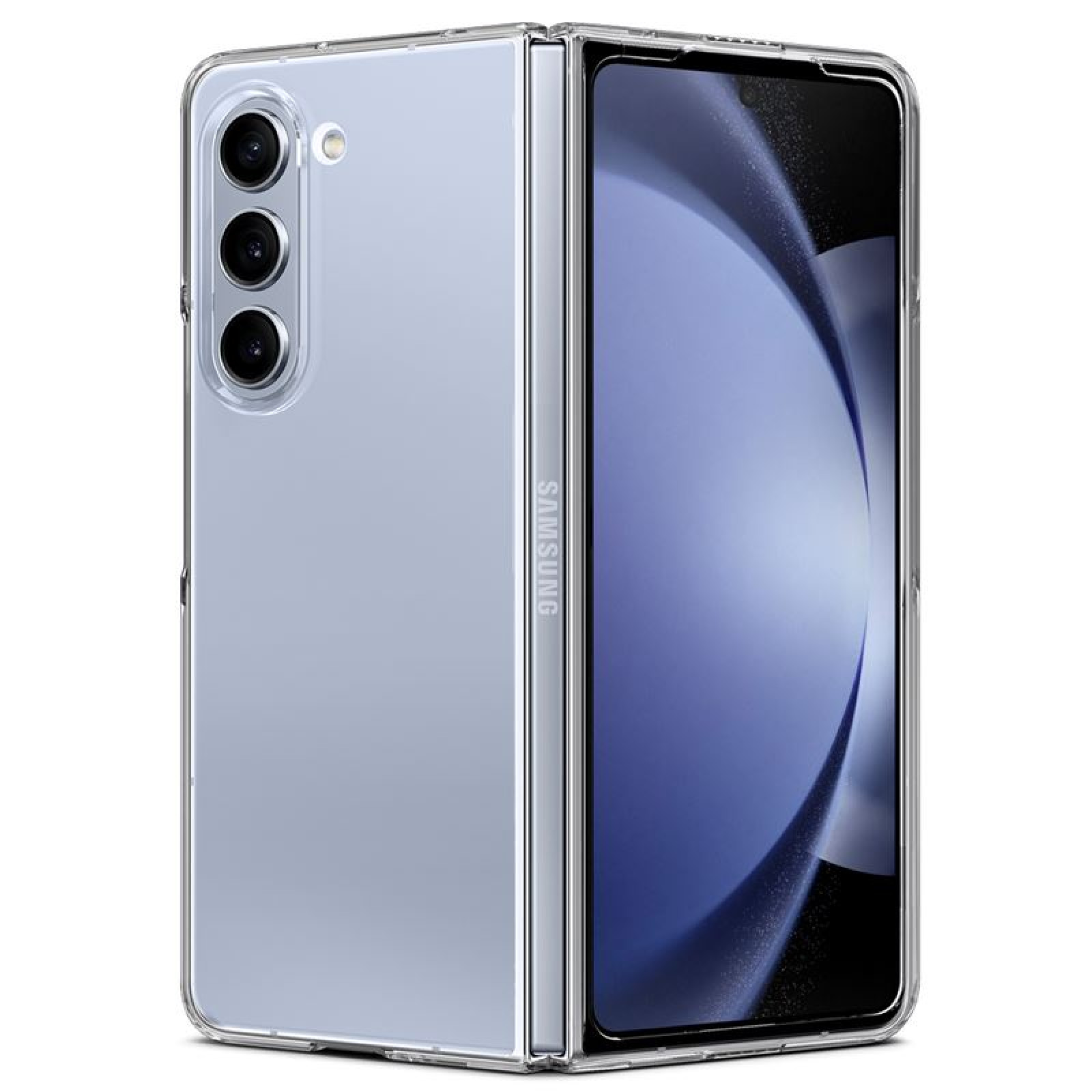 Гръб Spigen Air Skin за Samsung Galaxy Z Fold 5 - Прозрачен