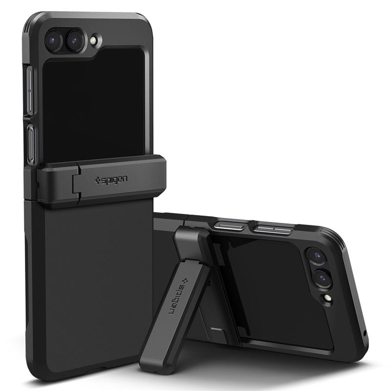 Гръб Spigen Tough Armor за Samsung Galaxy Z Flip 5 - Черен