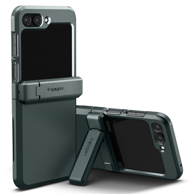 Гръб Spigen Tough Armor за Samsung Galaxy Z Flip 5 - Зелен