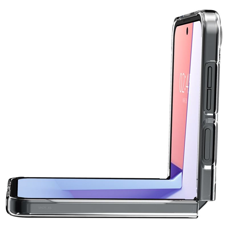Гръб Spigen Air Skin, crystal clear за Samsung Galaxy Z Flip 5, Прозрачен