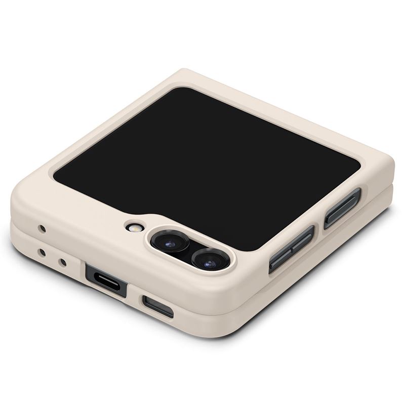 Гръб Spigen Air Skin за Samsung Galaxy Z Flip 5 - Pearled ivory