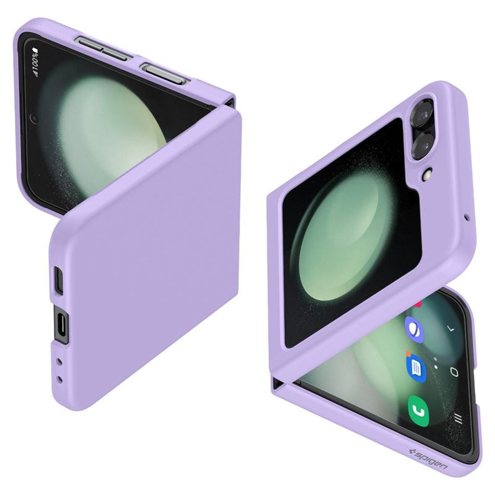 Гръб Spigen Air Skin за Samsung Galaxy Z Flip 5 - Rose purple
