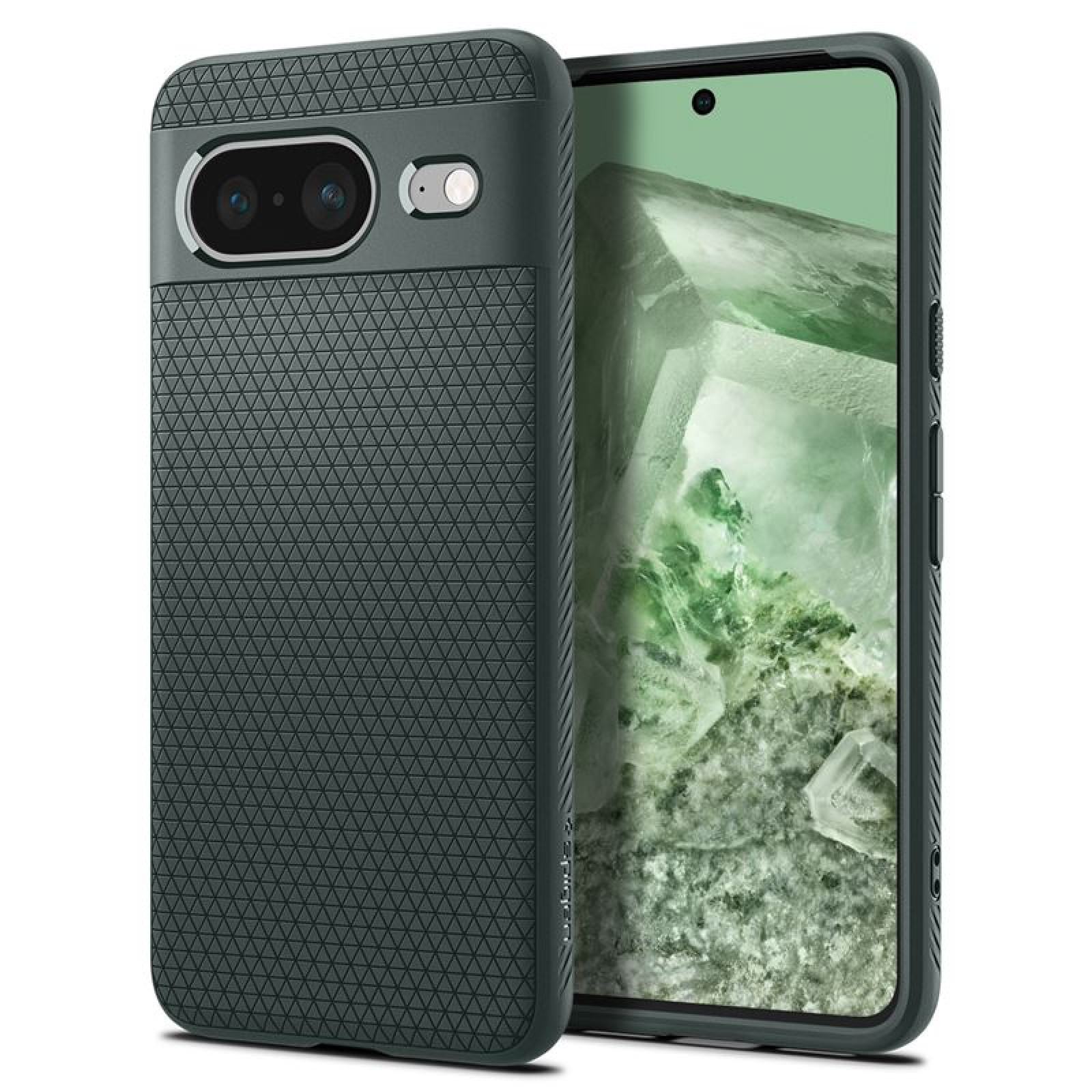 Гръб Spigen Liquid Air за Google Pixel 8 - Зелен