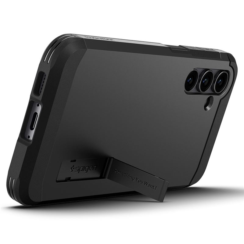 Гръб Spigen Tough Armor за Samsung Galaxy S23 FE - Черен