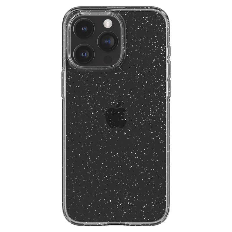  Гръб Spigen за iPhone 15 Pro Max, Liquid Crystal Glitter, Прозрачен, блестящ
