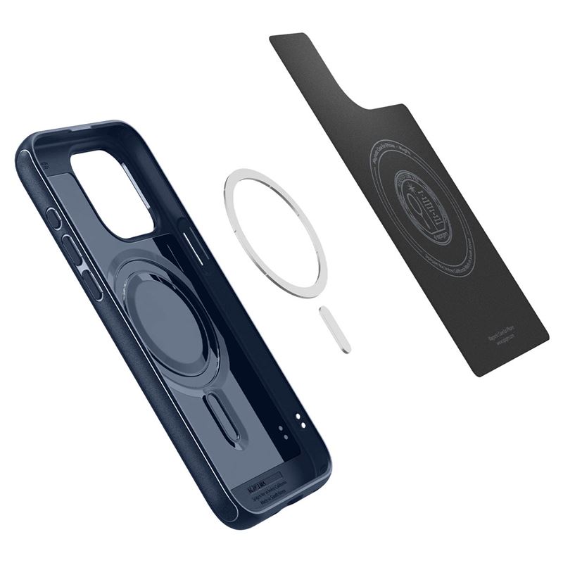 Гръб Spigen Mag Armor MagSafe за iPhone 15 Pro Max - Син