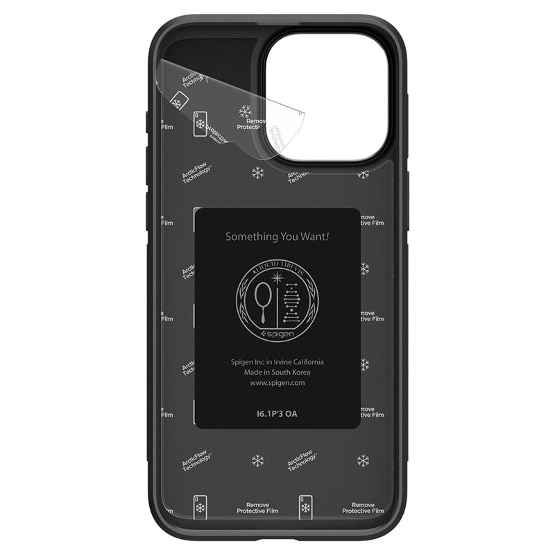 Гръб Spigen за Iphone 15 Pro Max, Cryo Armor, Червен